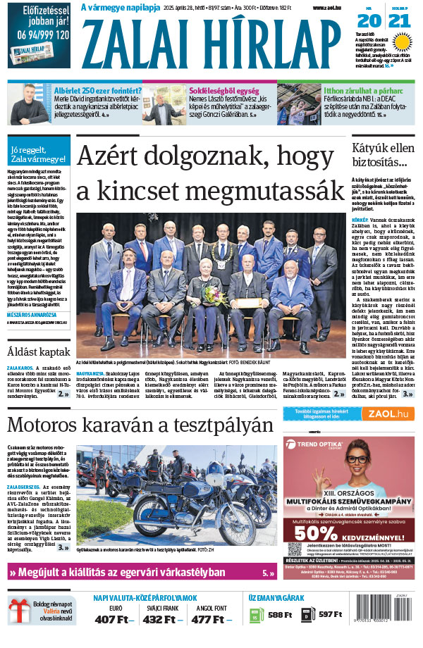 Lapszám: 2025.04.28.