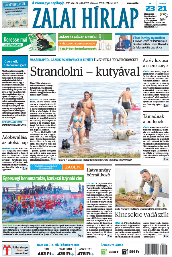 Lapszám: 2025.05.20.