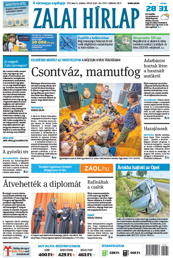 Lapszám: 2025.07.12.