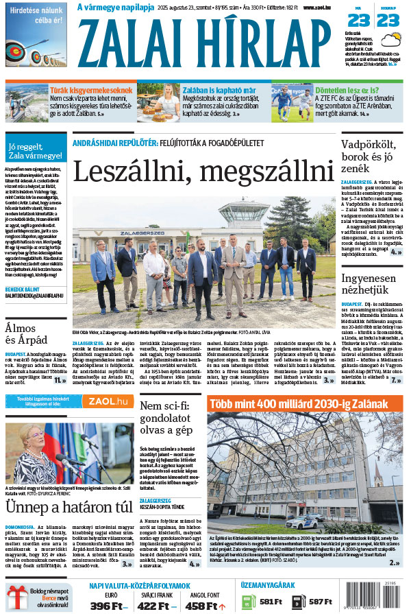 Lapszám: 2025.08.23.