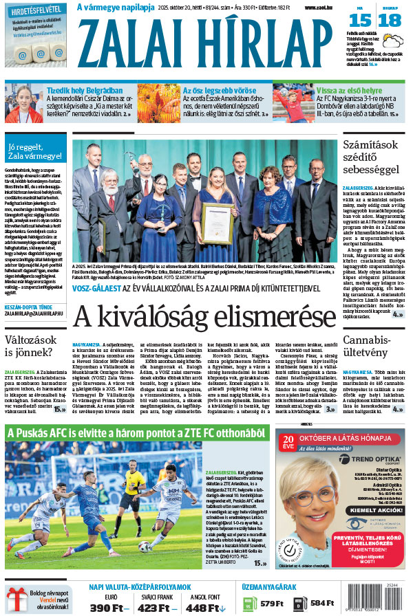 Lapszám: 2025.10.20.