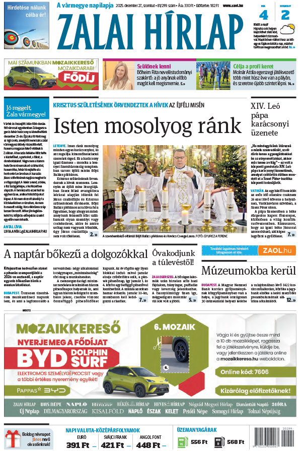 Lapszám: 2025. 12. 27.