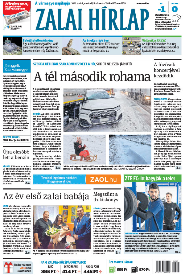 Lapszám: 2026. 01. 07.