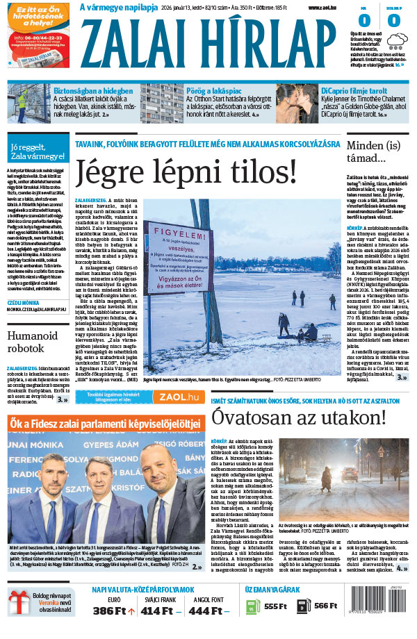 Lapszám: 2026. 01. 13.