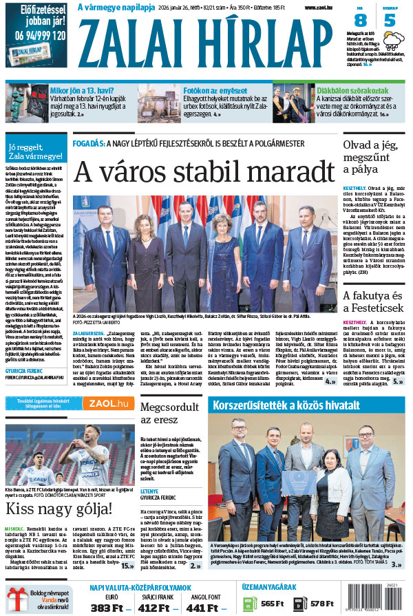 Lapszám: 2026. 01. 26.