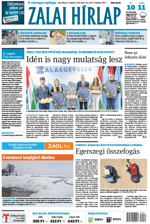 Lapszám: 2026. 02. 05.