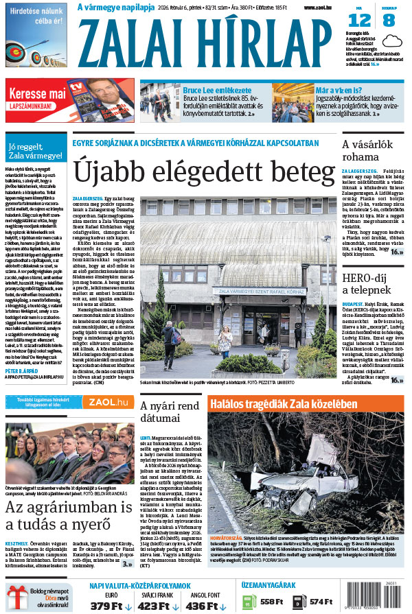 Lapszám: 2026. 02. 06. + MELLÉKLET