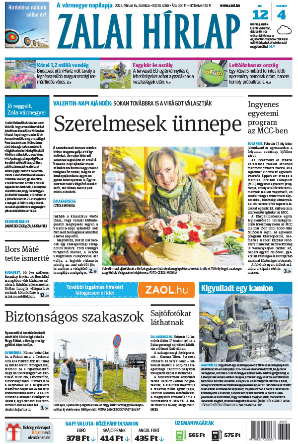 Lapszám: 2026. 02. 14.