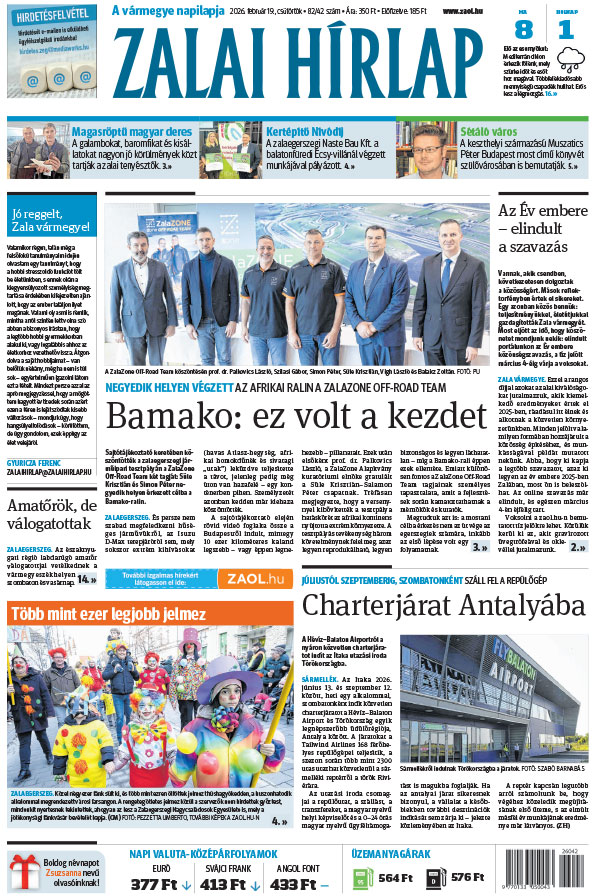 Lapszám: 2026. 02. 19.