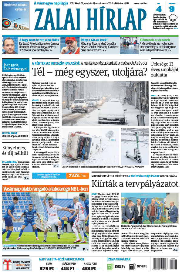 Lapszám: 2026. 02. 21.