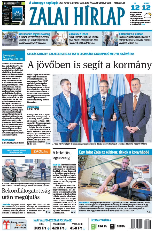 Lapszám: 2026. 03. 19.