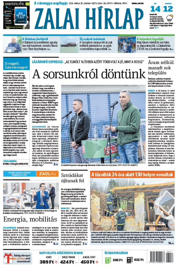 Lapszám: 2026. 03. 28.