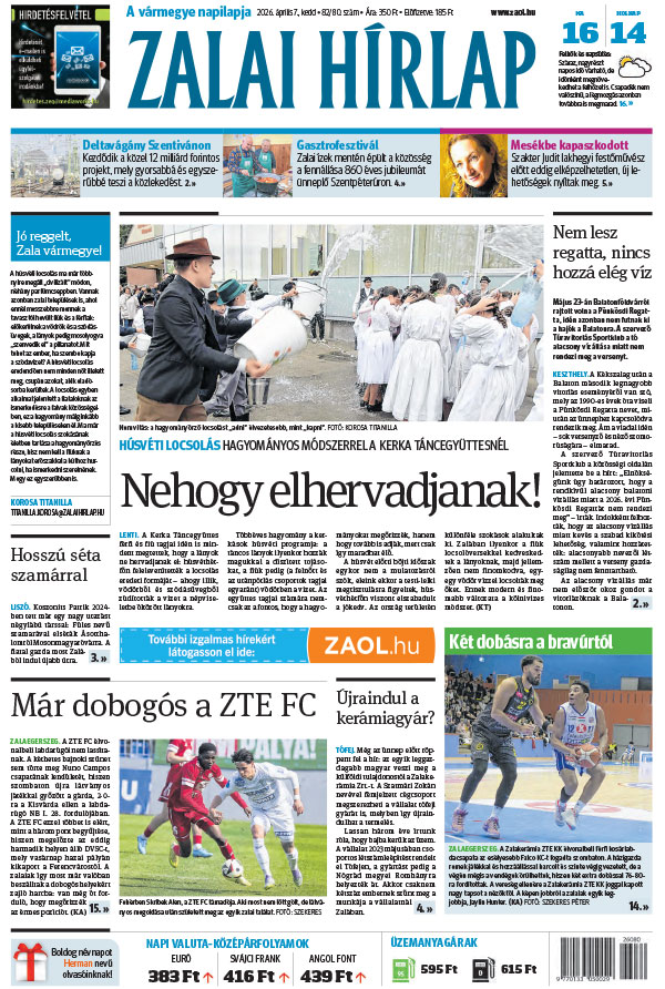 Lapszám: 2026. 04. 07.