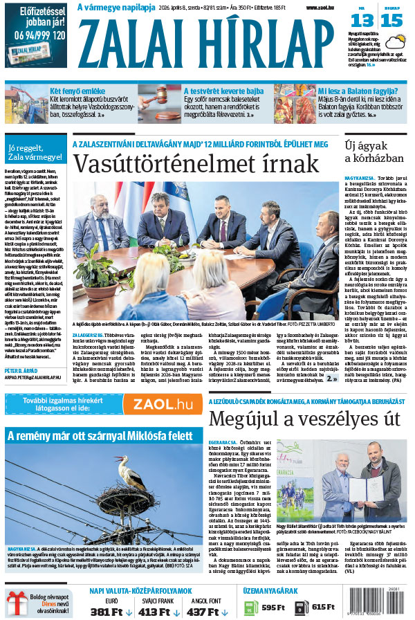 Lapszám: 2026. 04. 08.