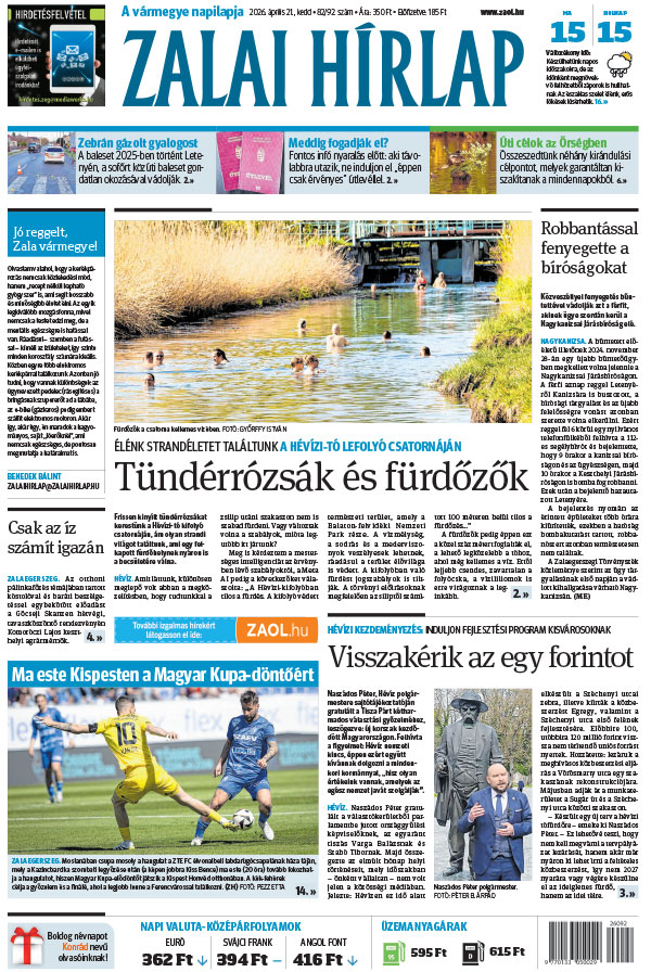 Lapszám: 2026. 04. 21.