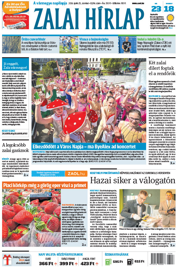 Lapszám: 2026. 04. 25.