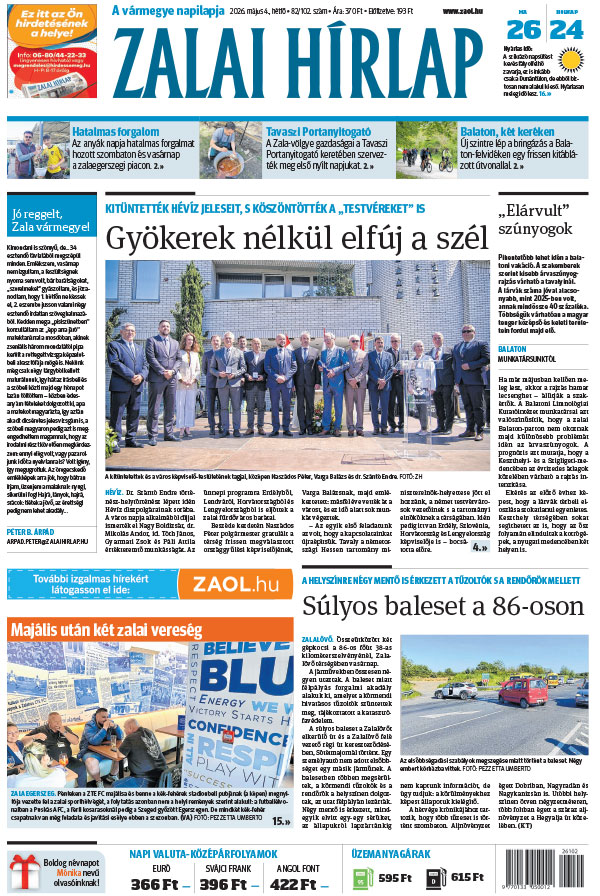 Lapszám: 2026. 05. 04.
