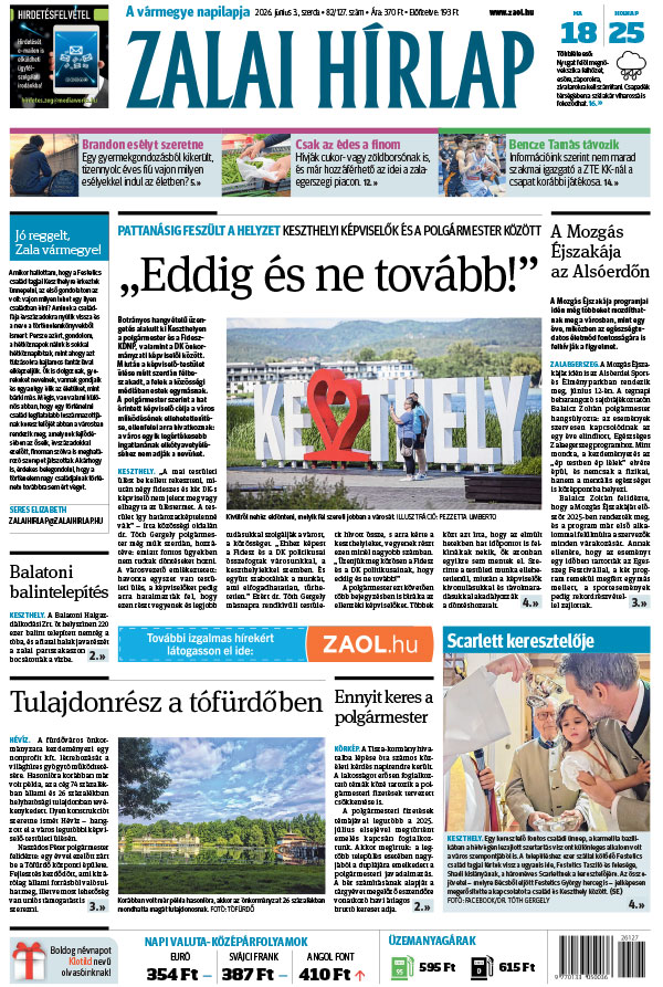Lapszám: 2026. 06. 03.