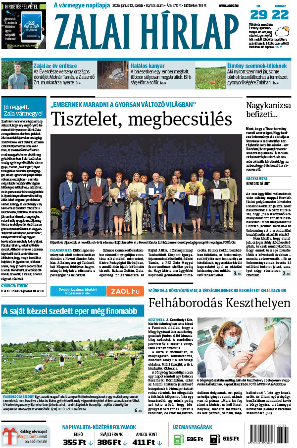 Lapszám: 2026. 06. 10.