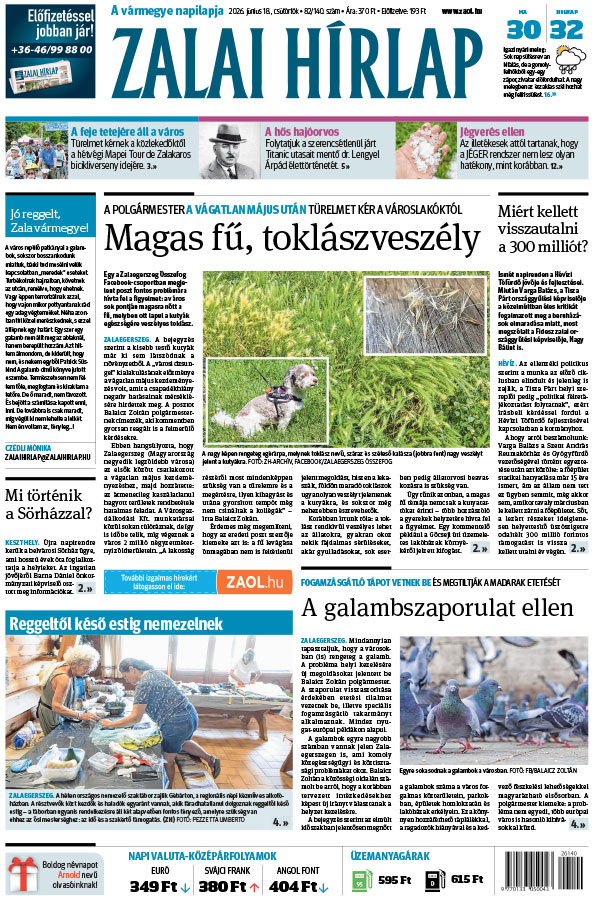 Lapszám: 2026. 06. 18.