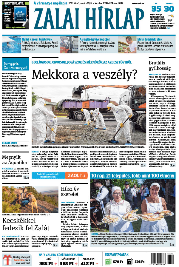 Lapszám: 2026. 07. 01.