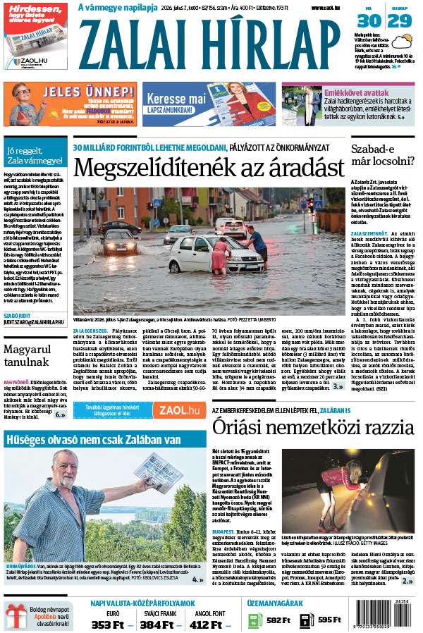 Lapszám: 2026. 07. 07.