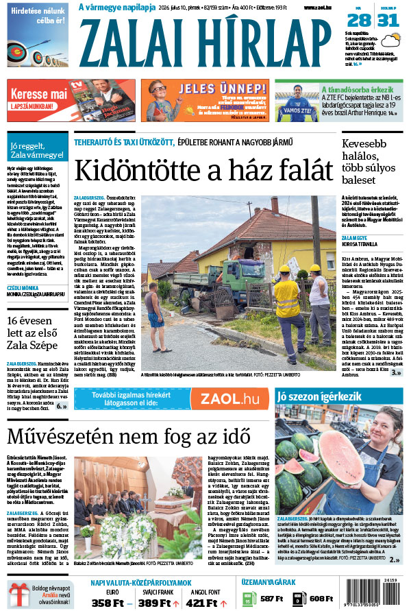 Lapszám: 2026. 07. 10.