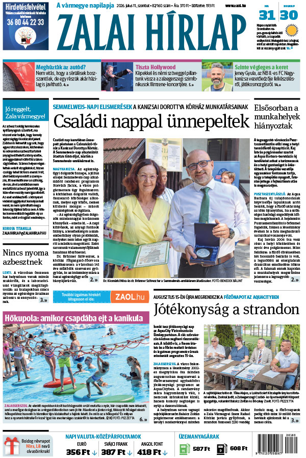 Lapszám: 2026. 07. 11.