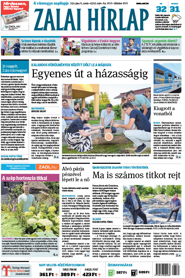 Lapszám: 2026. 07. 15.